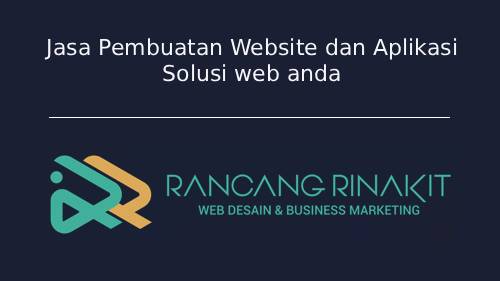 Rancang Rinakit promotional banner